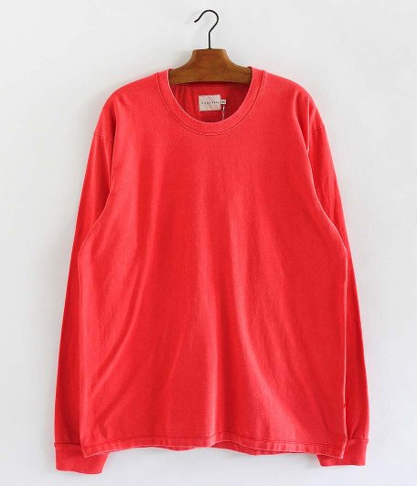  CURLY HELICAL LS TEE [RED]
