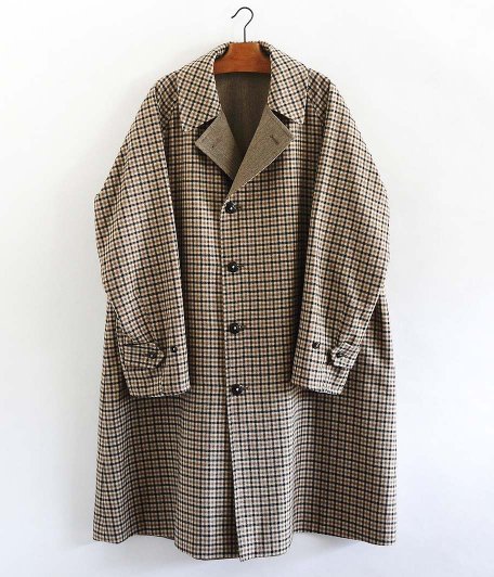 KAPTAIN SUNSHINE Reversible Chesterfield Coat [BROWN GUNCLUB ...