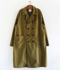  H.UNIT STORE LABEL Nylon French Coat [KHAKI]