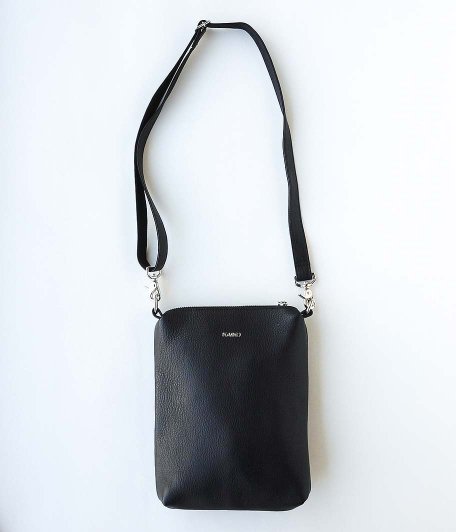 KAIKO Leather Shoulder Bag [BLACK] - Fresh Service NECESSARY or