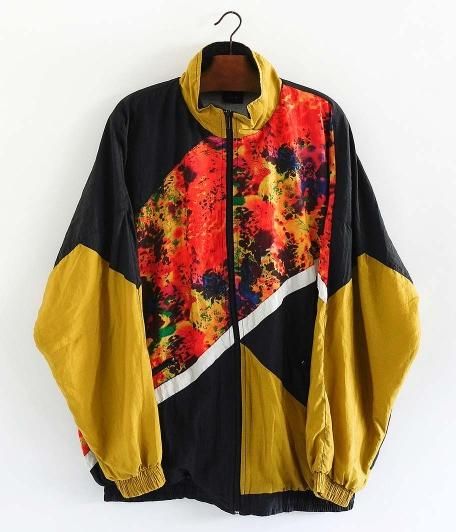 90's ユーロナイロントラックジャケット - Fresh Service