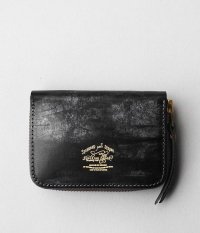  THE SUPERIOR LABOR Bridle Zip Small Wallet [BLACK]