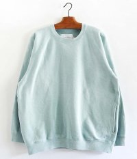  CURLY FROSTED CREW SWEAT [LT.BLUE]