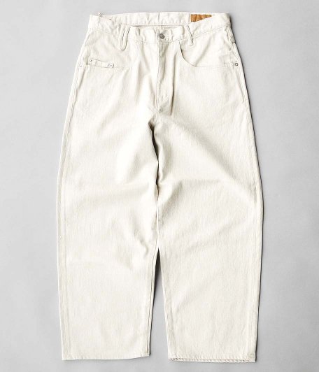  VOO WIDE ASH JEANS STRETCH [OATMEAL]