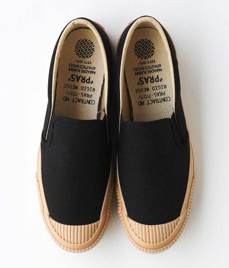 PRAS Shellcap Mould Slip-on [KURO / GUM SOLE] - Fresh Service