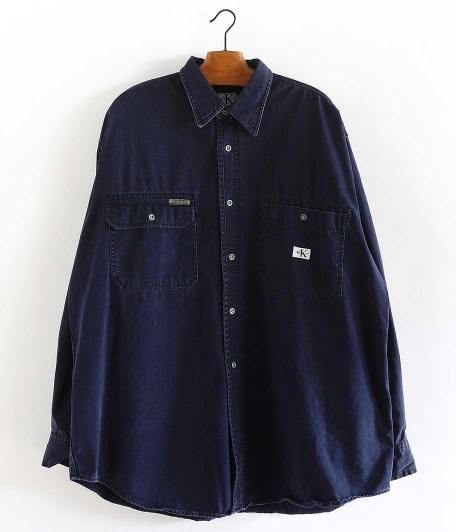 Calvin Klein コットンワークシャツ - Fresh Service NECESSARY