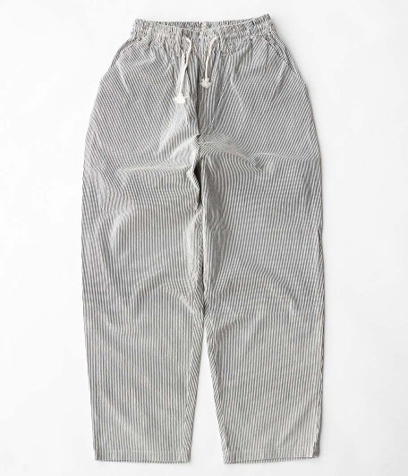  H.UNIT STORE LABEL Cord Stripe Easy Cook Pants [OFF WHITE]