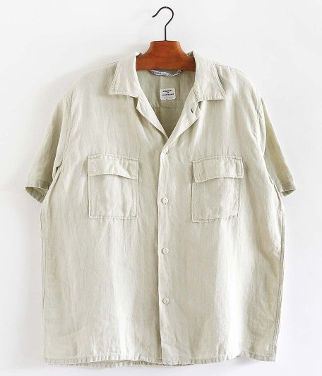  NECESSARY or UNNECESSARY TWO POCKET SHIRT LINEN [NATURAL]