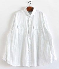  DRESS Officer Tab Collar Shirt [WHITE]