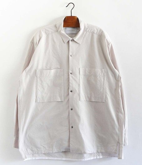  CURLY CLOUDY LS SHIRTS KERSEY [LT.GRAY]
