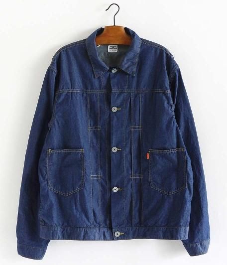 NECESSARY OR UNNECESSARY リネン混　デニムジャケット MEN NECESSARY or UNNECESSARY / ネセサリーオアアンネセサリー