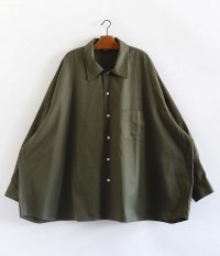  FIFTH XXXXXXXXXXL (10XL) Big  L/S Shirt [Made with French Army Fabric]