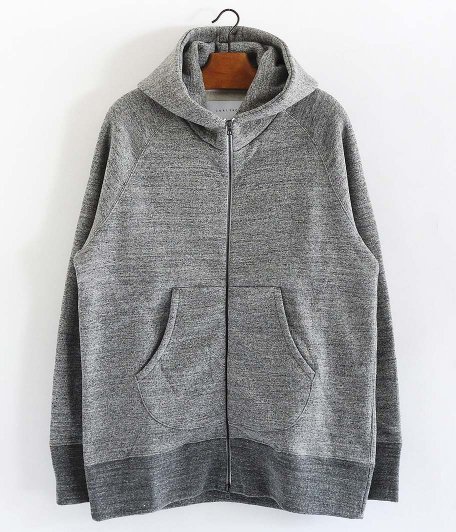  CURLY RAFFY ZIP PARKA [CHARCOAL]