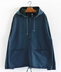  crepuscule Button P/O Hoodie [GREEN]