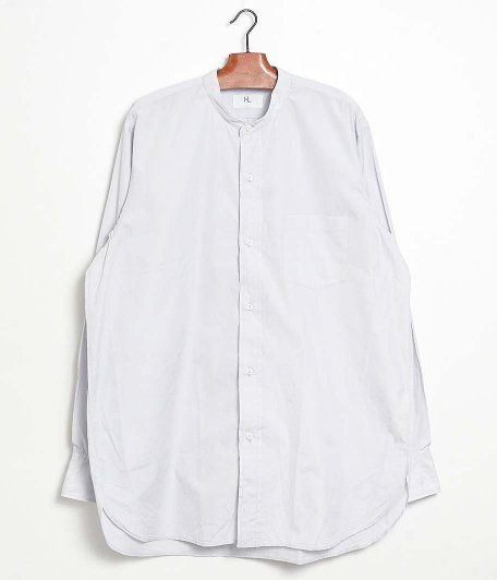 HERILL/21SS Suvin Stand Collar Shirts S トップス 割引あり    Is