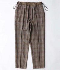 WELLDER Drawstring Trousers [BROWN]