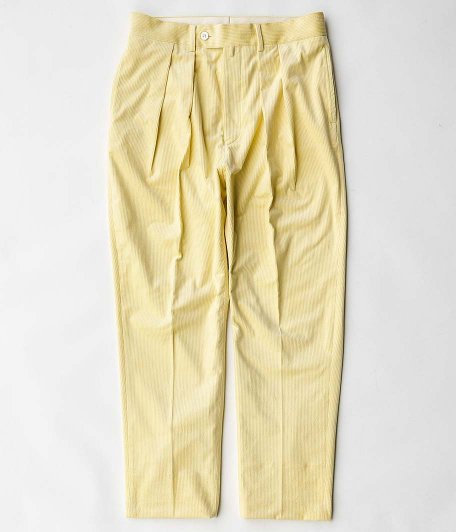 NEAT French Corduroy Tapered [YELLOW] - Fresh Service NECESSARY or