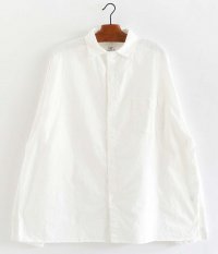  NECESSARY or UNNECESSARY SLOPING SHIRTS [WHITE]