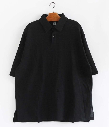  KAPTAIN SUNSHINE Washi Polo Shirt [BLACK]