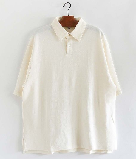  KAPTAIN SUNSHINE Washi Polo Shirt [ECRU]