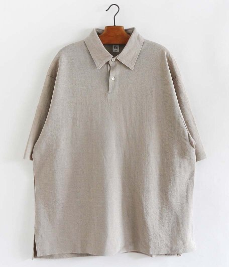  KAPTAIN SUNSHINE Washi Polo Shirt [LIGHT GRAY]
