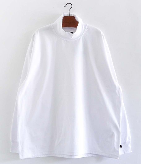 DAIWA PIER 39 TECH MOCK NECK TEE L/S [WHITE] - KAPTAIN SUNSHINE