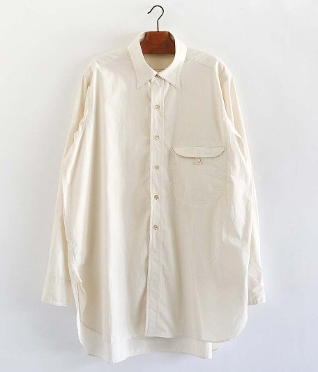 ENCOMING FRONT FLAP SHIRT [WHITE] - Fresh Service NECESSARY or UNNECESSARY  NEAT OUTIL YOKE VINTAGE などの通販 RADICAL