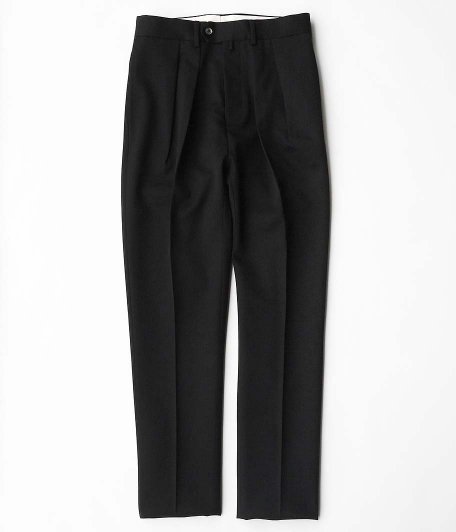  NEAT Wool Gabardine Tapered [BLACK]