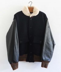  NICENESS GIANT MOUTON [D.NAVY× BROWN]