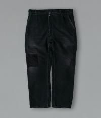 70's Adolphe Lafont ブルーモールスキンフレンチワークパンツ