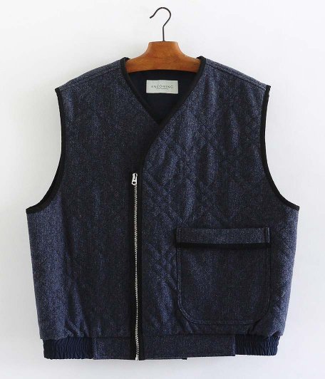 ENCOMING ASYMMETRIC VEST [NAVY] - Fresh Service NECESSARY or UNNECESSARY  NEAT OUTIL YOKE VINTAGE などの通販 RADICAL