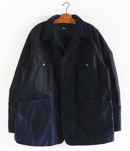 CORONA CORONA MYRTLE WORK COAT [TAKEYARI CRAFT CANVAS / NAVY