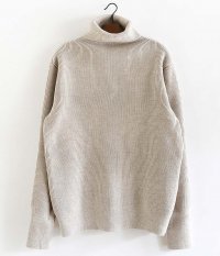  sus-sous Fisherman's turtle neck sweater [SAND]