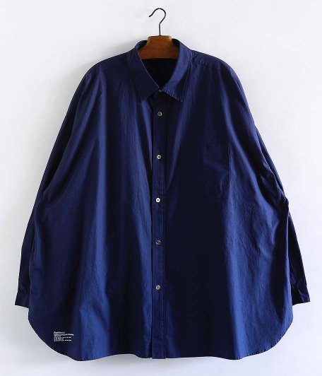 Fresh Service CORPORATE REGULAR COLLAR SHIRT [NAVY] - Fresh