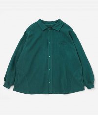  FIFTH Easy Cord L/S Shirts [GREEN]