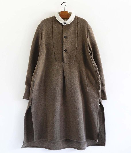 sus-sous Long Smock [BROWN BEIGE] - KAPTAIN SUNSHINE NECESSARY or