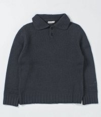  98AW STONE ISLAND Polo Button Wool Sweater