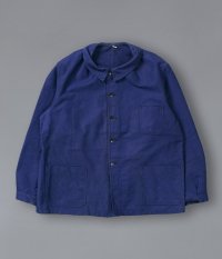  70’s ブルーモールスキンフレンチワークジャケット