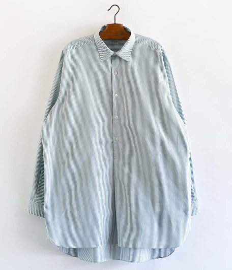  A.PRESSE Pullover Granpa Shirt [STRIPE]