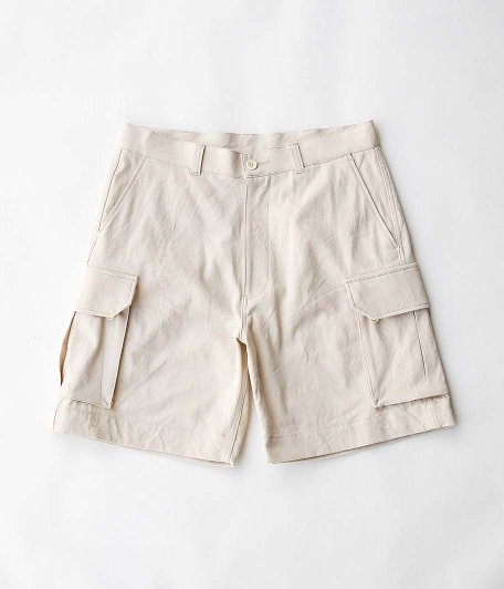 A.PRESSE Cargo Shorts [ECRU] - Fresh Service NECESSARY or