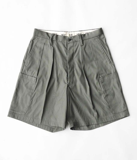  NEAT 80S US Fish Tail Cargo Shorts [GRAY]