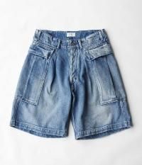 A.PRESSE Two Tuck Chino Shorts [BEIGE] - Fresh Service