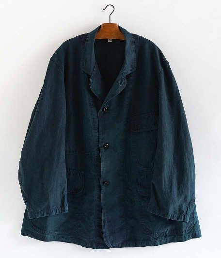  OUTIL MANTEAU AZE [BLACK INDIGO]