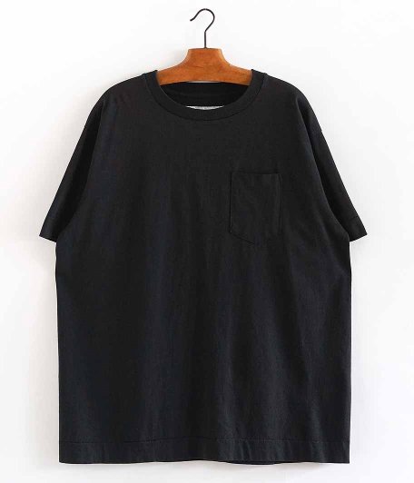  NECESSARY or UNNECESSARY POCKET TEE S/S [BLACK]