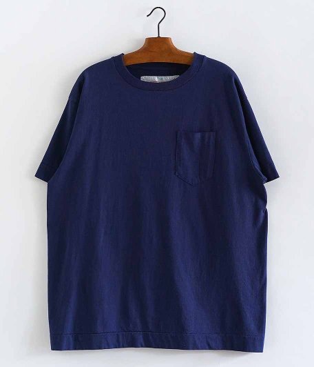  NECESSARY or UNNECESSARY POCKET TEE S/S [BLUE]