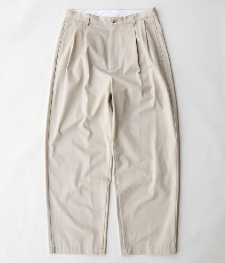 A.PRESSE ウェザークロストラウザーECRU A.PRESSE - アプレッセパンツ High Density Weather Cloth