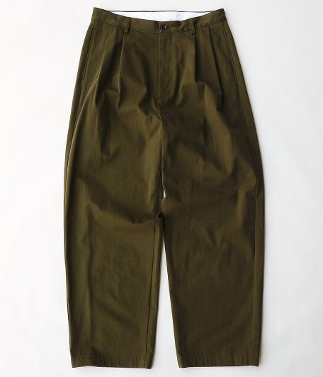  A.PRESSE Chino Trosers [OLIVE]