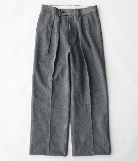  NEAT Bleach Wash Denim Wide [BLACK]