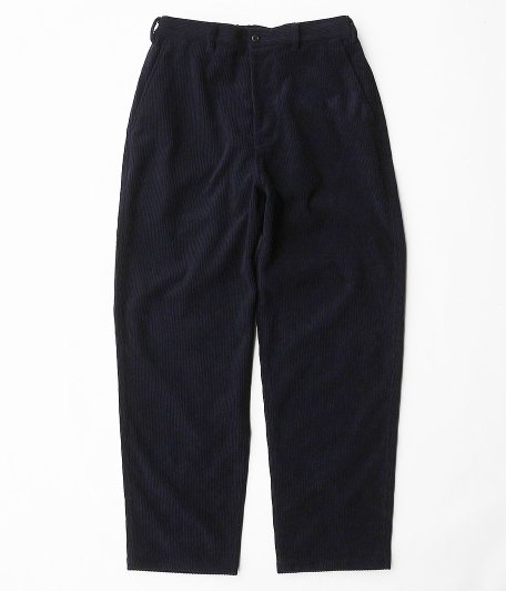 Fresh Service SOLOTEX CORDUROY TAPERED TROUSERS [NAVY] - Fresh 