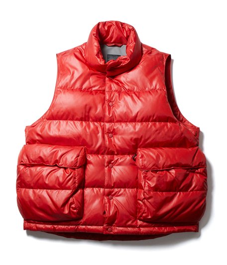 DAIWA PIER 39 TECH BACK PACKER DOWN VEST [RED] - Fresh Service NECESSARY or  UNNECESSARY NEAT OUTIL YOKE VINTAGE などの通販 RADICAL